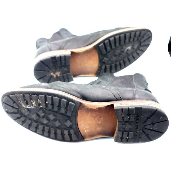 Rodd & Gunn Black Leather Chelsea Boots Men’s 9 | Rugged Dark Academia - Picture 4 of 7